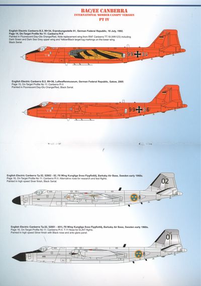 Model Alliance MA-48142 1:48 BAC/EE Canberra Part 4.