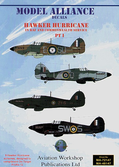 Model Alliance MA-48147 1:48 Hawker Hurricane in RAF and Commonwealth Service Pt 1