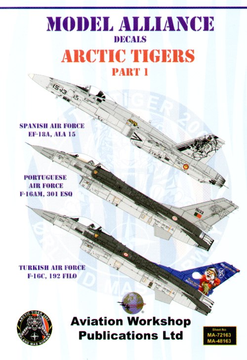Model Alliance MA-48163 1:48 NATO Tiger Meet 2007