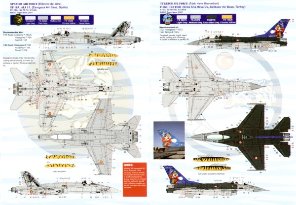 Model Alliance MA-48163 1:48 NATO Tiger Meet 2007