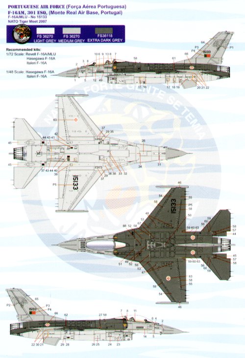 Model Alliance MA-48163 1:48 NATO Tiger Meet 2007