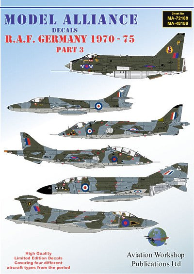 Model Alliance MA-48188 1:48 RAF Germany, 1970-75 part 3 .