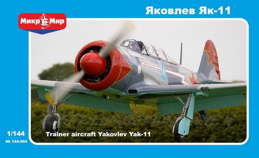 Mikro-Mir 144-004 1:144 Yakovlev Yak-11 Soviet training aircraft