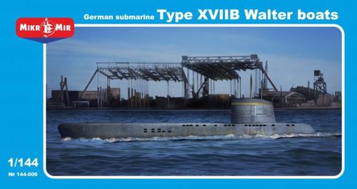 Mikro-Mir 144-006 1:144 U-boat type XVIIB
