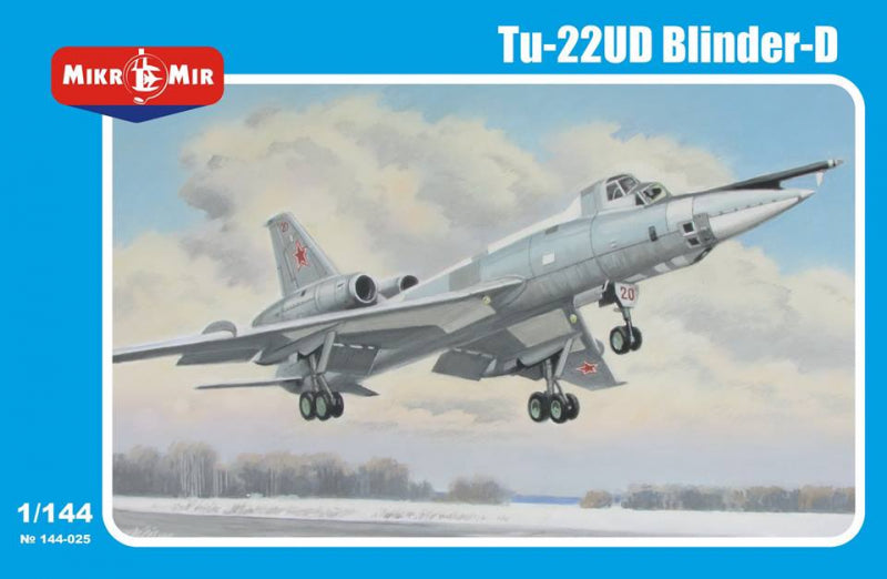 Mikro-Mir 144-025 1:144 Tupolev Tu-22UD Blinder-D twin seater