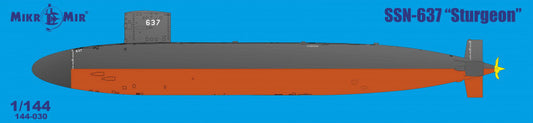Mikro-Mir 144-030 1:144 SSN-637 Sturgeon American Nuclear Submarine