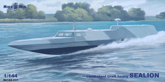 Mikro-Mir 144-031 1:144 Sealion combatant craft heavy U.S. Naval Special Warfare Special Boat Teams.