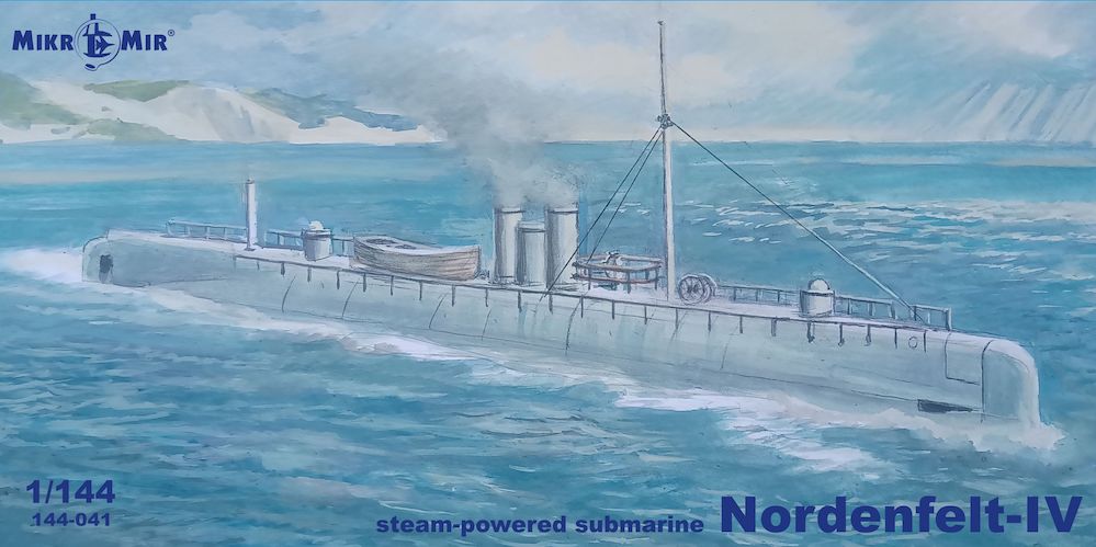 Mikro-Mir 144-041 1:144 NORDENFELT IV submarine