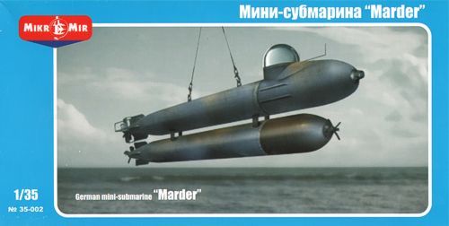 Mikro-Mir 35-002 1:35 German Mini-Submarine 'Marder'