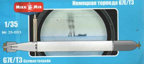 Mikro-Mir 35-003 1:35 G7E/T3 German Torpedo