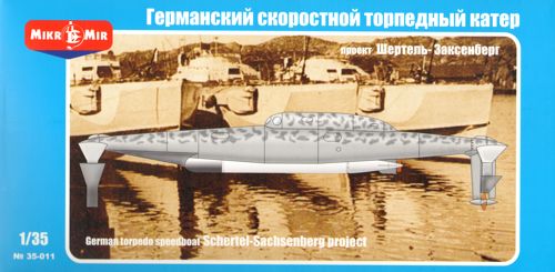 Mikro-Mir MM35-011 1:35 'Schertel-Sachsenberg project' German torpedo speedboat