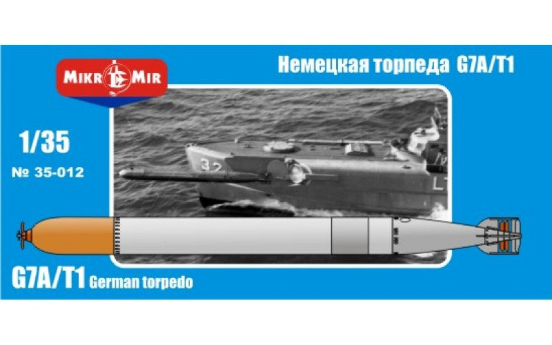 Mikro-Mir 35-012 1:35 G7A/T1 German Torpedo