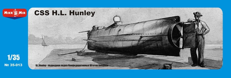 Mikro-Mir 35-013 1:35 CSS H.L. Hunley