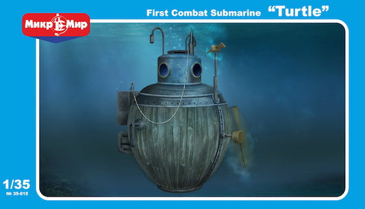 Mikro-Mir 35-015 1:35 First Combat Submarine 'Turtle'