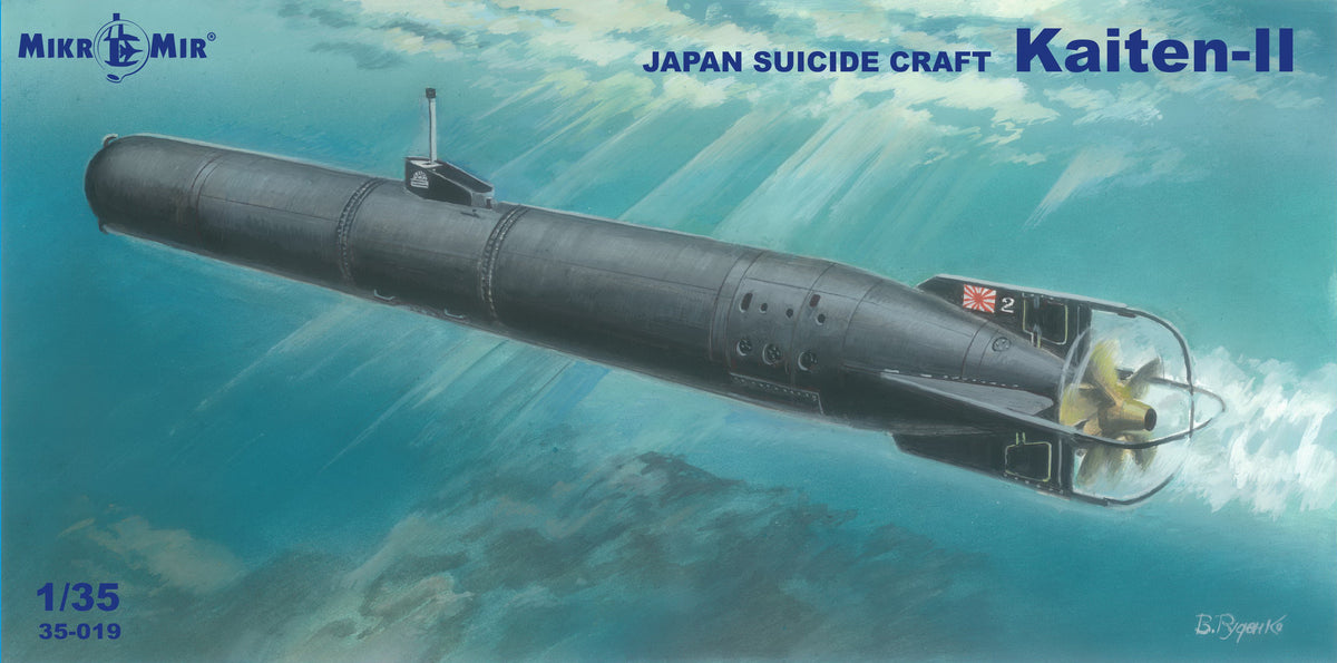 Mikro-Mir 35-019 1:35 Japanese Kaiten Submarine