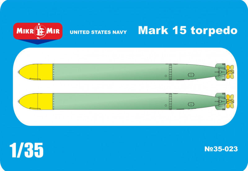 Mikro-Mir 35-023 1:35 US Mk 15 Torpedo