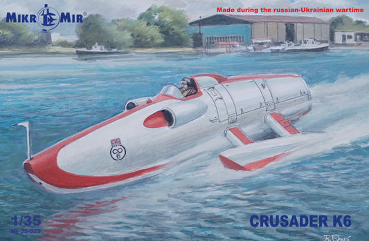 Mikro-Mir 35-029 1:35 Crusader K6 speedboat - John Cobb 1952