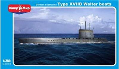 Mikro-Mir 350-18 1:350 U-boat type XVIIB
