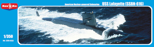 Mikro-Mir 350-22 1:350 USS Lafayette [SSBN-616]