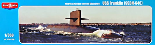 Mikro-Mir 350-28 1:350 SSBN Franklin-class submarine