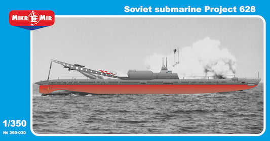 Mikro-Mir 350-30 1:350 Soviet Submarine Project 628