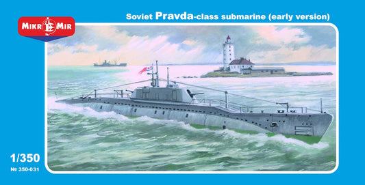 Mikro-Mir 350-31 1:350 Soviet Pravda Class submarine (early version)