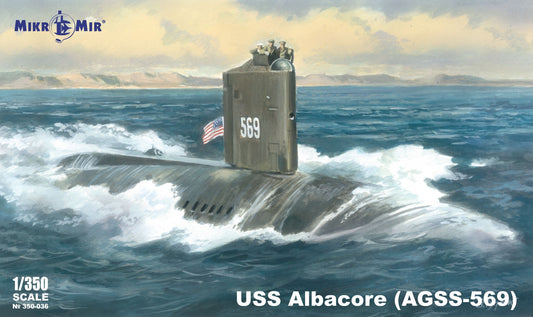 Mikro-Mir 350-36 1:350 USS Albacore (AGSS-569)