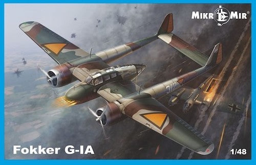 Mikro-Mir 48-016 1:48 Fokker G-1a