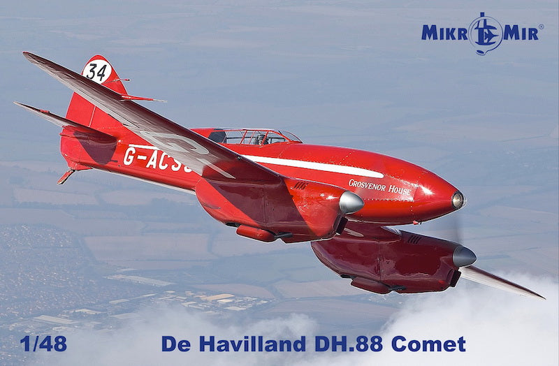 Mikro-Mir 48-017 1:48 de Havilland DH.88 Comet