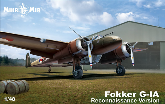 Mikro-Mir 48-018 1:48 Fokker G-1 reconnaissance version
