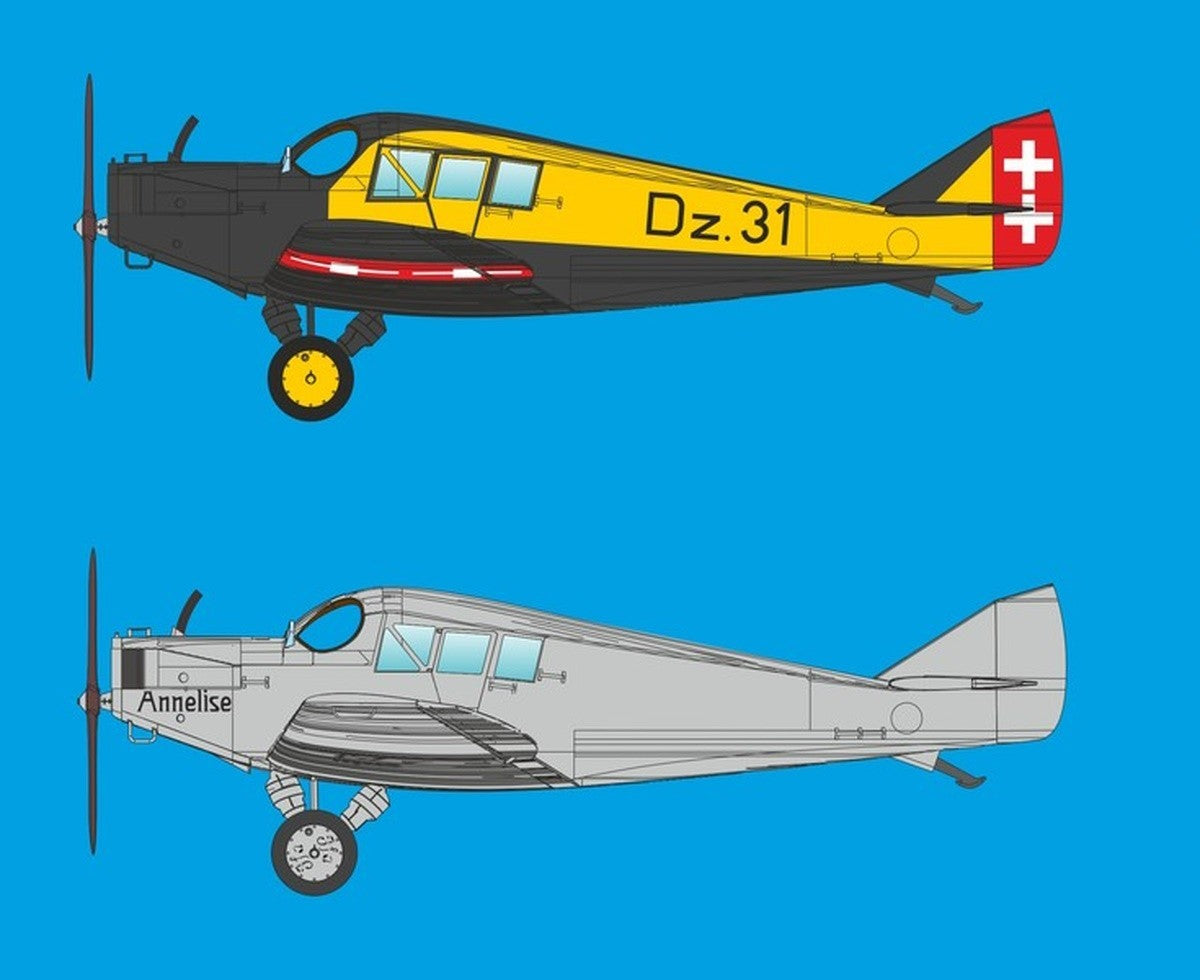 Mikro-Mir 48-021 1:48 Junkers F-13