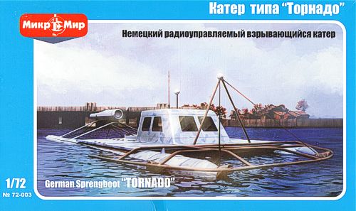 Mikro-Mir 72-003 1:72 German Sprengboot 'Tornado'