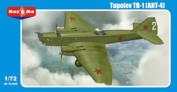 Mikro-Mir 72-008 1:72 Tupolev TB-1 (Ant-4)