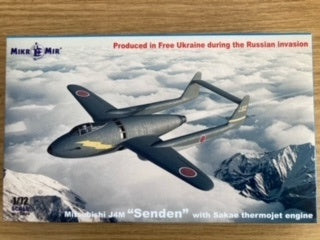 Mikro-Mir 72-024 1:72 Mitsubishi J4M Senden with Sakae thermojet engine