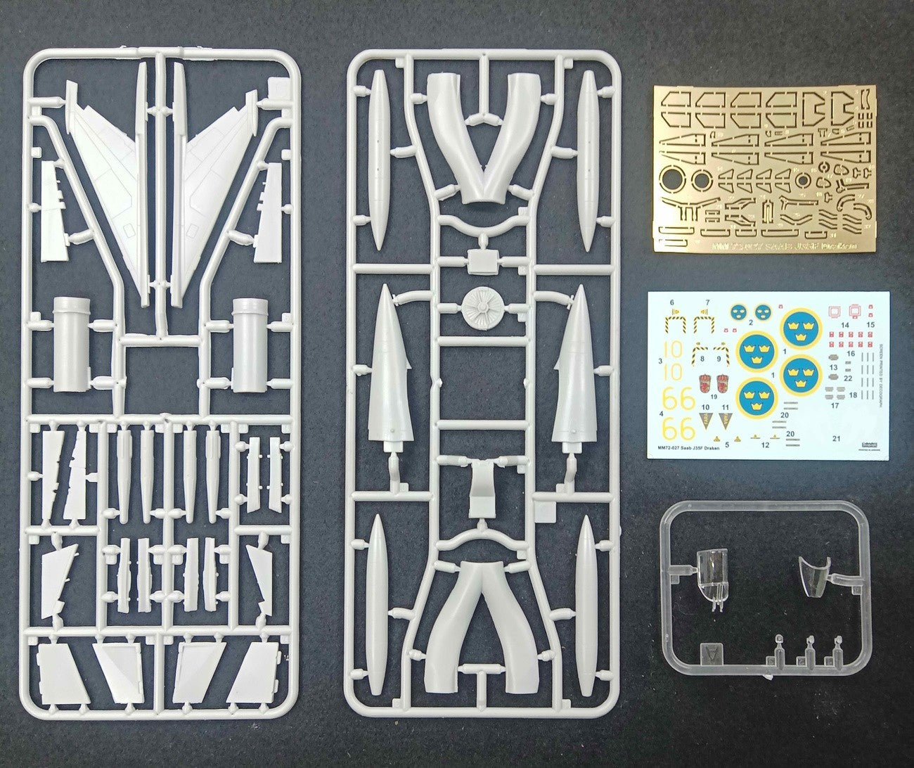 Mikro-Mir 72-027 1:72 Saab J-35F Draken