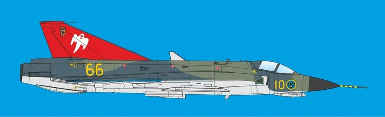 Mikro-Mir 72-027 1:72 Saab J-35F Draken