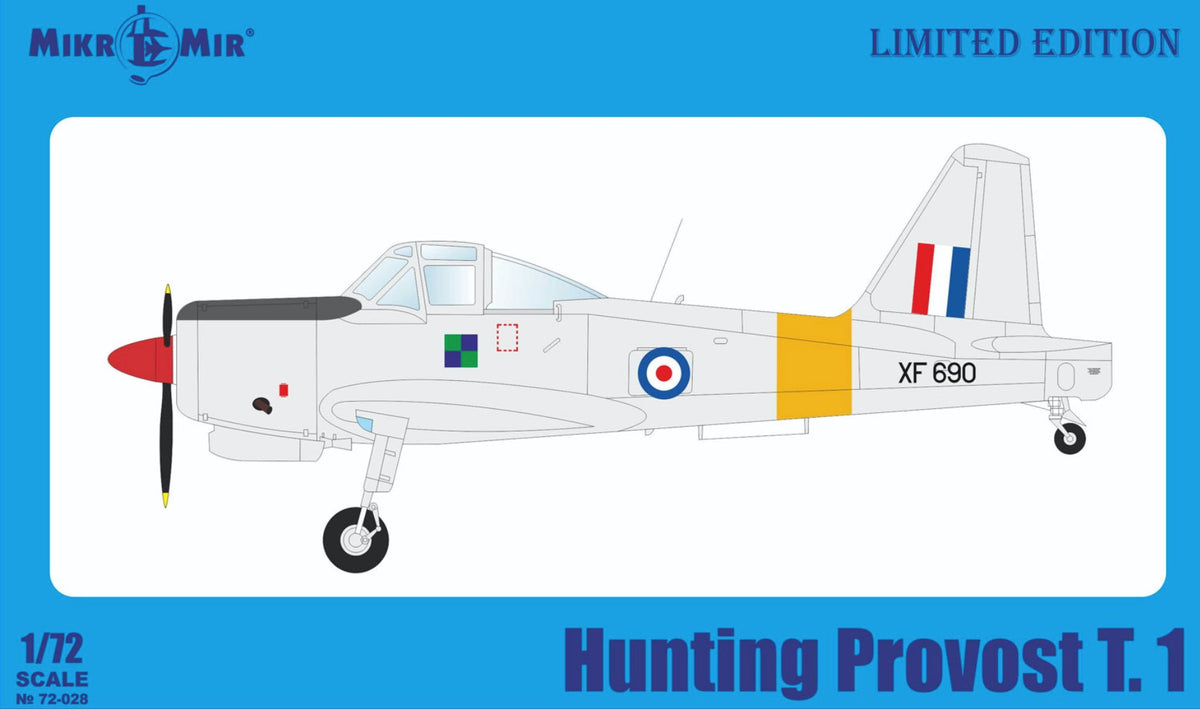 Mikro-Mir 72-028-1 1:72 Hunting Provost T.1 RAF version