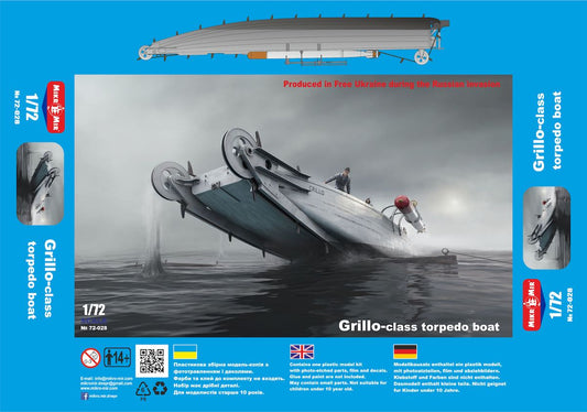 Mikro-Mir MM72-028 1:72 WWI Grillo class torpedo boat
