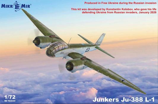 Mikro-Mir 72-034 1:72 Junkers Ju-388L-1