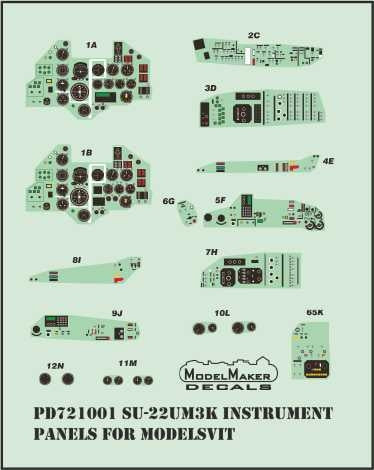 Model Maker MM73003 1:72 Sukhoi Su-22UM-3K 707 Polish Tiger 2017 plastic model kit
