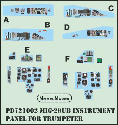 Model Maker MM73004 1:72 Mikoyan MiG-29UB â€ž4105â€ Stanislaw Skalski LIMITED SET