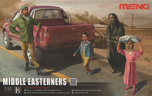 Meng Model HS-001 1:35 Middle Easterners (4 figures)