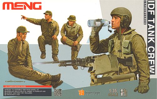 Meng Model HS-002 1:35 IDF Tank Crew