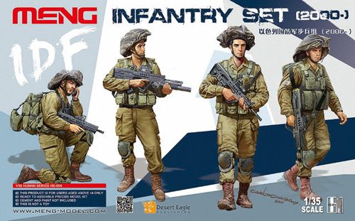 Meng Model HS-004 1:35 IDF Infantry Set (2000-)