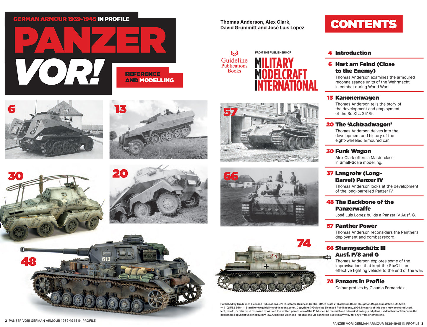 Guideline Publications Panzer Vor! 84 pages
