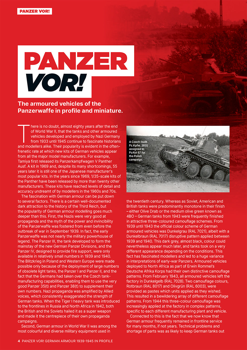 Guideline Publications Panzer Vor! 84 pages