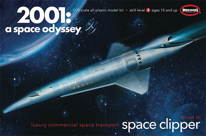Moebius 2001-11 1:72 2001: Space Clipper Orion