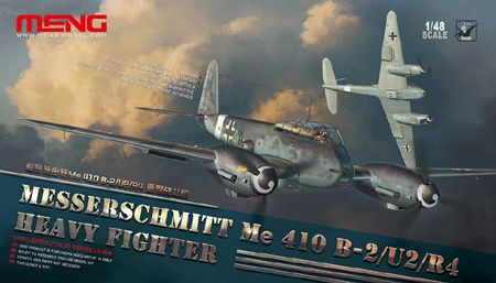 Meng Model LS-004 1:48 Messerschmitt Me-410B-2/U2/R4 Heavy Fighter