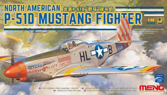 Meng Model LS-006 1:48 North-American P-51D Mustang