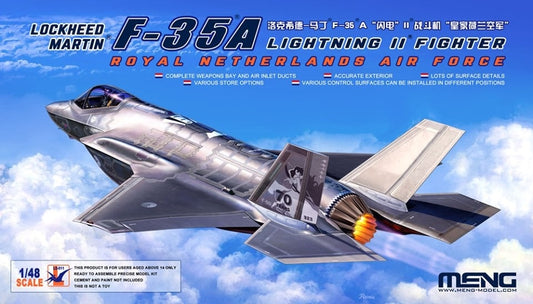 Meng Model LS-011 1:48 Lockheed-Martin F-35A Lightning II (Netherlands Air Force)